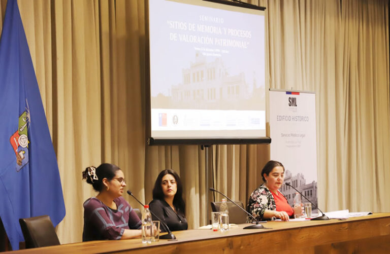 Seminario en la Universidad de Chile: REFLEXIONANDO SOBRE EL PATRIMONIO, MEMORIA Y COMUNIDAD