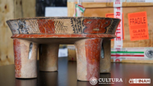 Alrededor de 2 mil 300 bienes culturales y patrimoniales han sido repatriados a México