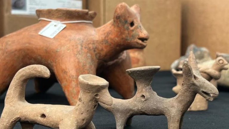 SRE recuperó más de 2 mil piezas de valor arqueológico este 2025 en México